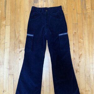 Vintage 1970's Bellbottom Corduroy Pants (See description for size)